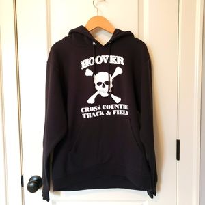 Jerzees black hoodie size S